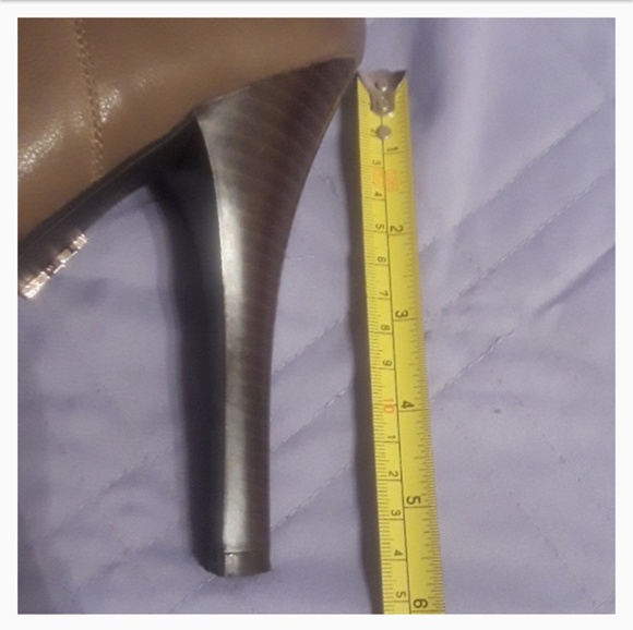 SALE JLOPEZ TAUPE LACE UP WITH ZIPPER HALF BOOTS - Picture 3 of 8